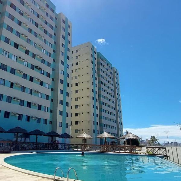 Apartamento com 2 quartos de FRENTE PARA O MAR