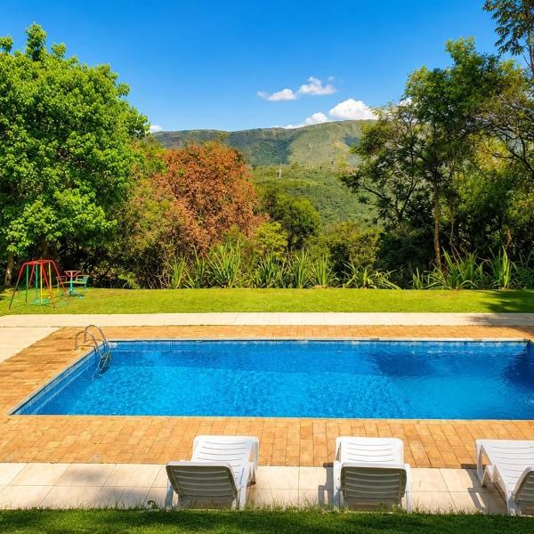 Sítio com piscina e vista em Macacos - Nova Lima