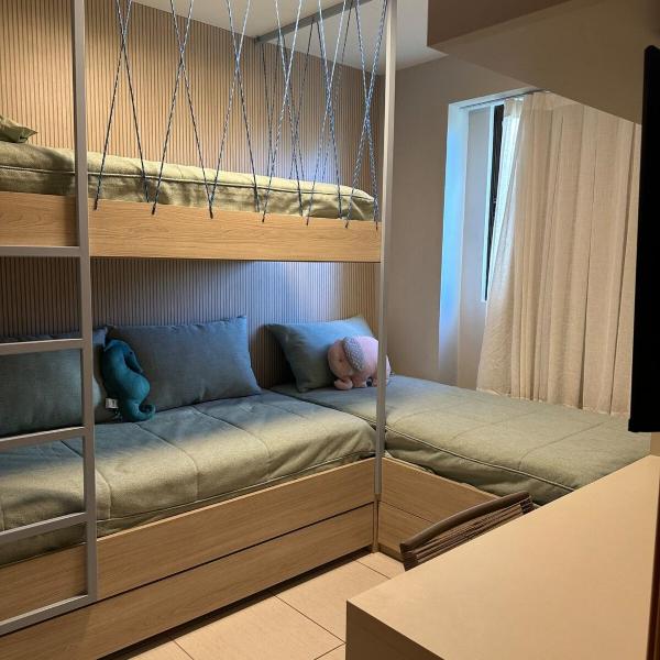 Lindo Flat Térreo 3 quartos Na Beira Mar Porto de Galinhas - Foto 2