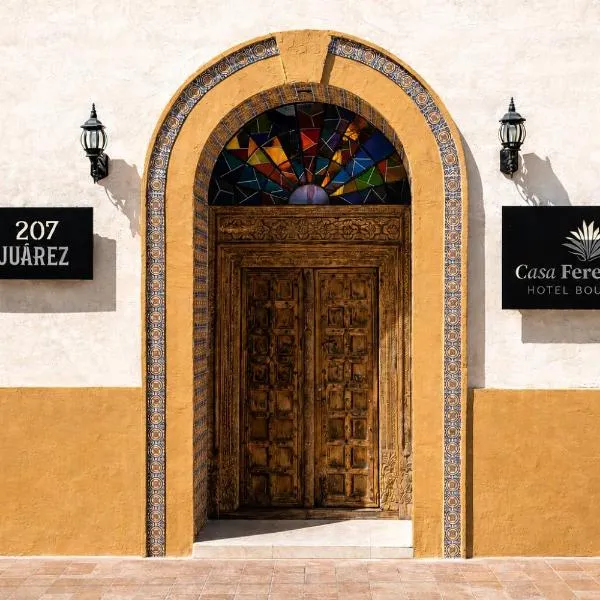 Casa Feregrino Hotel Boutique, מלון בCuatrociénegas de Carranza