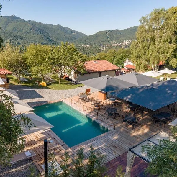 Agriturismo La Nevera, hotell i Lanzo dʼIntelvi