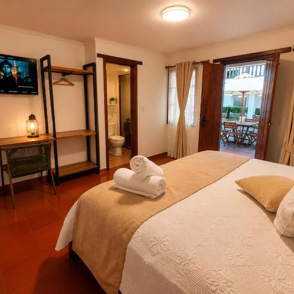 Hotel Calle Real de la Villa, hótel í Villa de Leyva