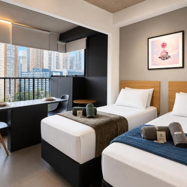 Vn Ueno Lindos Studios na Bela Vista - Próximo Sírio - Foto 3