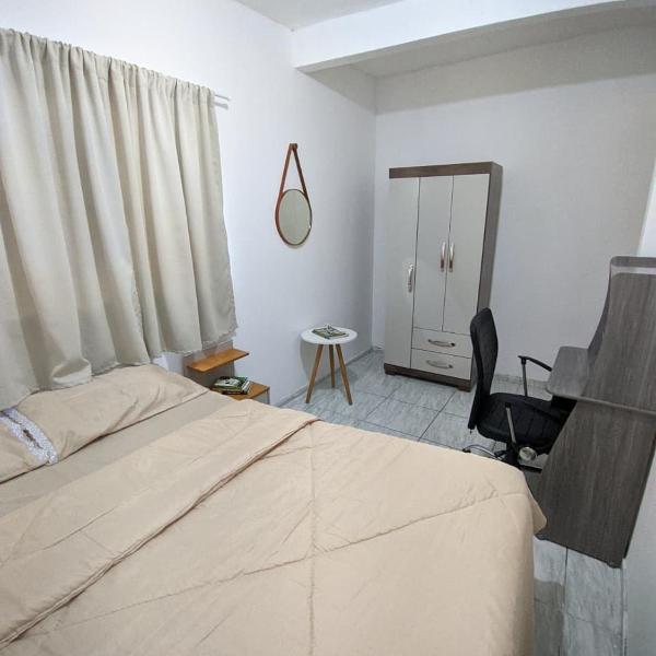 Casa compartilhada totalmente equipada com terraço e excelente vista