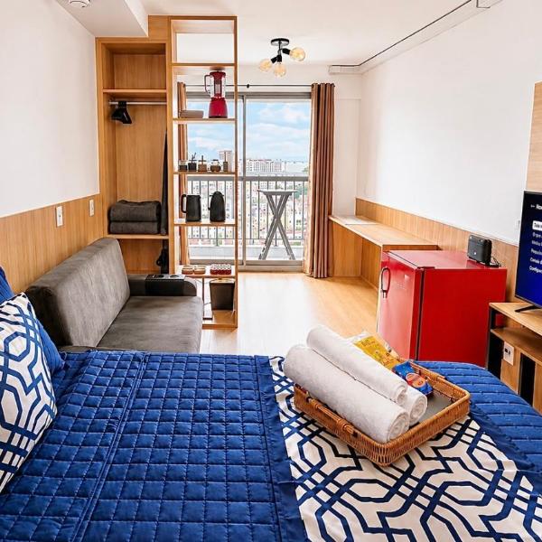 Flat Premium com piscina, Aeroporto SDU e Consulados - Foto 4