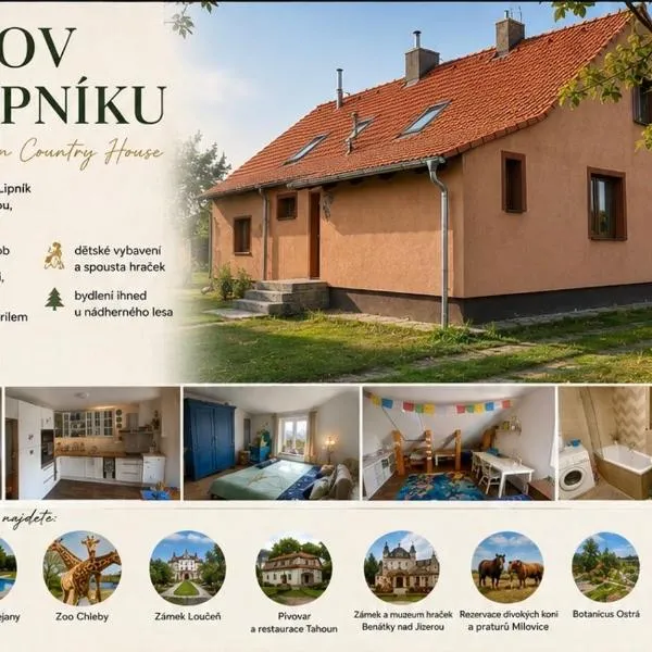Doma na Lipníku-private country house, homestay, hotel sa Lipník