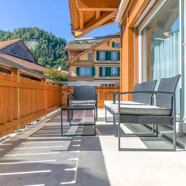 Harder Apartment - Aare Jungfrau AG, viešbutis mieste Wilderswil