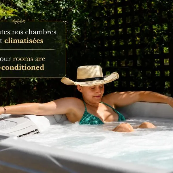Santolina Etrusca Bed and Breakfast, Sauna, Hammam, Jacuzzi, hotell i Rouffach