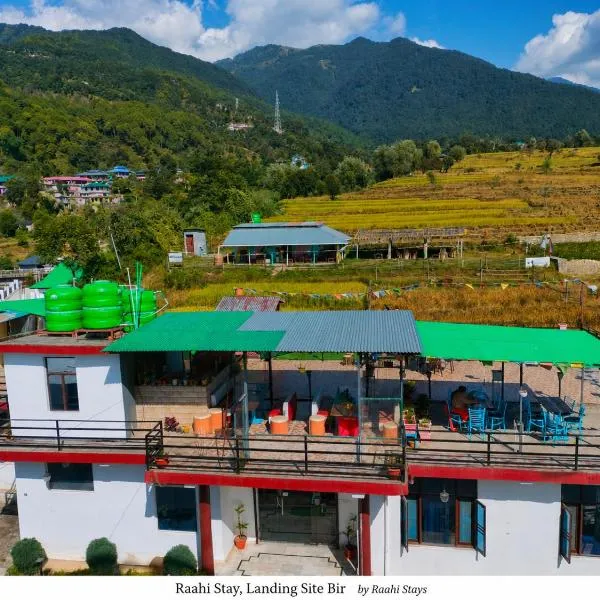Raahi Stay, Landing site Bir - Stay & Cafe, hotel em Bir