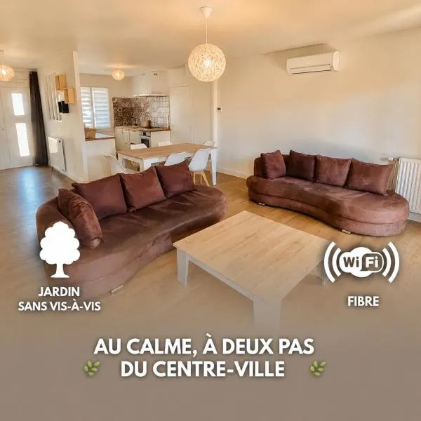 Maison cosy avec jardin, proche centre-ville, hotel a Villeneuve-sur-Lot