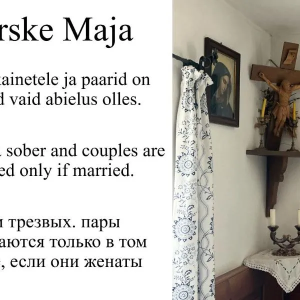 Karske stuudiokorter, hotel em Tapa