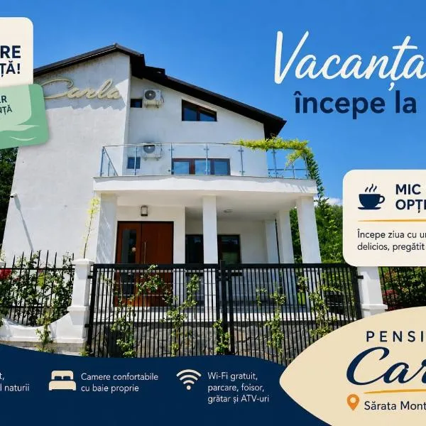 Pensiunea CARLA, hotell i Sărata-Monteoru