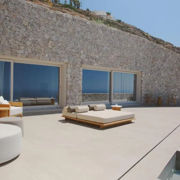 VOUNO Santorini Private Villas, hotel sa Pyrgos