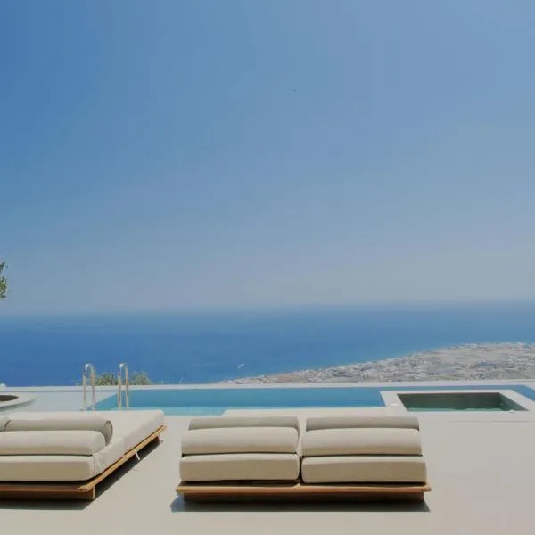 VOUNO Santorini Private Villas, hotel v destinácii Pyrgos
