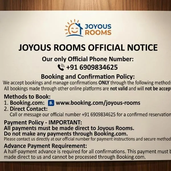 Cherrapunji में, होटल Joyous Rooms
