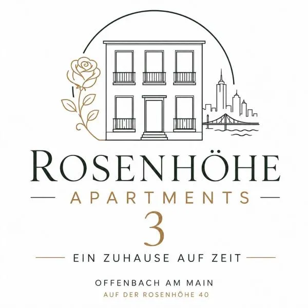 Rosenhöhe Apartment 3, Hotel in Gravenbruch