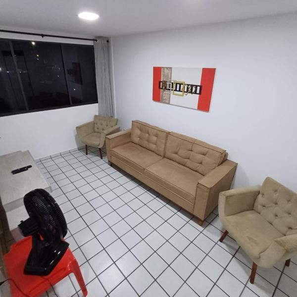 Apartamento de 2 quartos em Condomínio Familiar, Praía de Manaíra