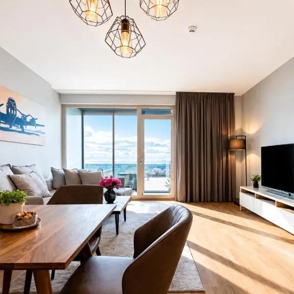 UP 34 FLOOR APARTMENTS, hotel in Klaipėda