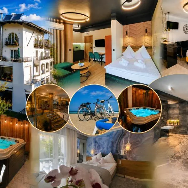 Dom Wypoczynkowy Oskar 250m od morza z sauną i jacuzzi, hôtel à Jastrzębia Góra