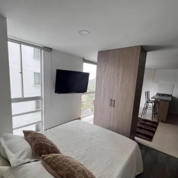Cómodo apartaestudio, hotel a Manizales