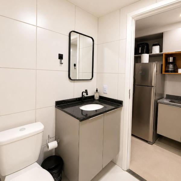 94NV Studio Liberdade SP 300 metros Metro Japão, acomoda até 02 pessoas - Foto 3