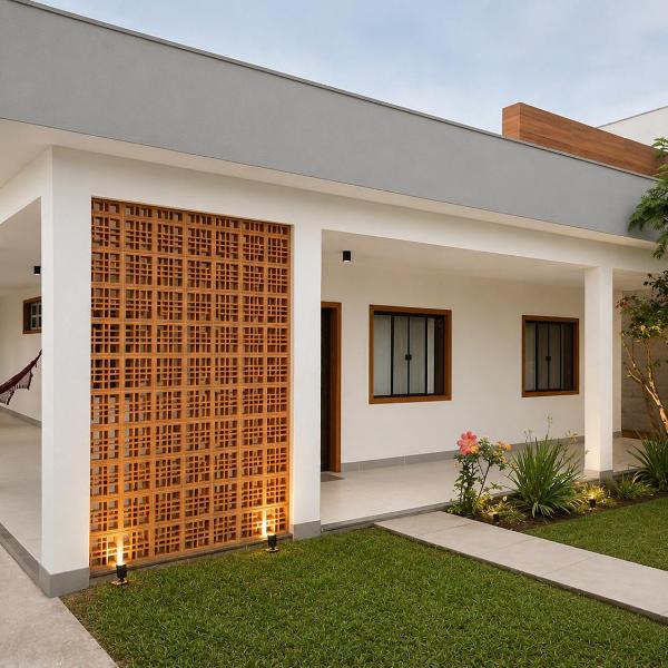 Casa em Itaúna 3 Quartos para 8 Pessoas com área gourmet a 150 m da Praia Ar Condicionado