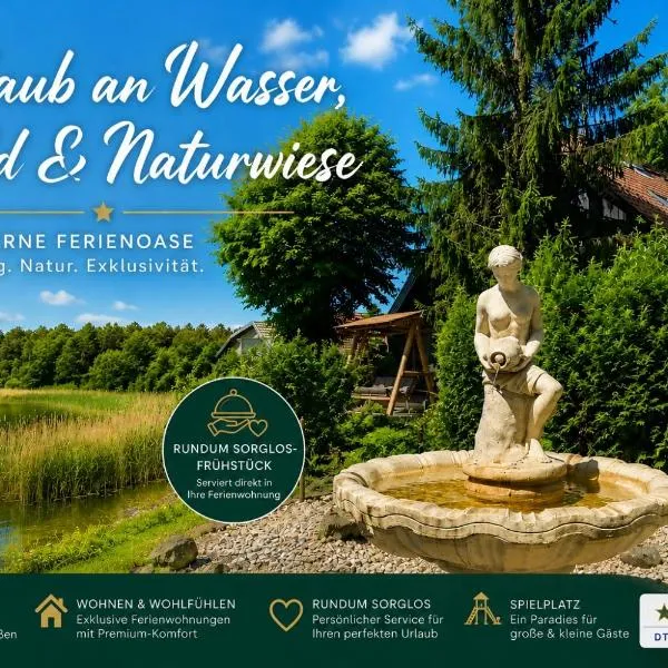 Ferienanlage Waschbär Country, hotell i Templin
