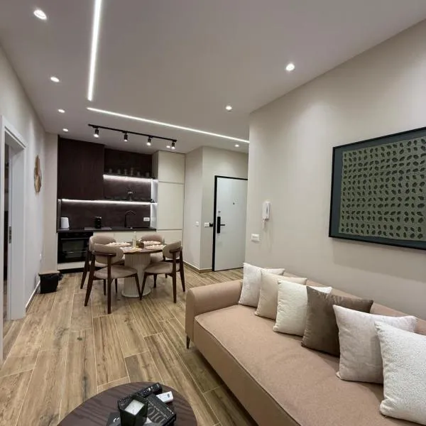 Golem, Durres Beachside Family Apartment, hotel a Golem