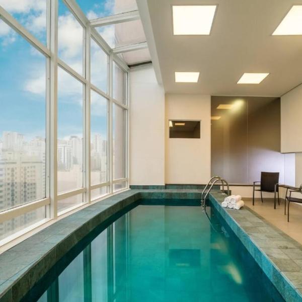 Flat conforto Jardins - ex-Mercure Ibirapuera - vaga inclusa - Foto 4