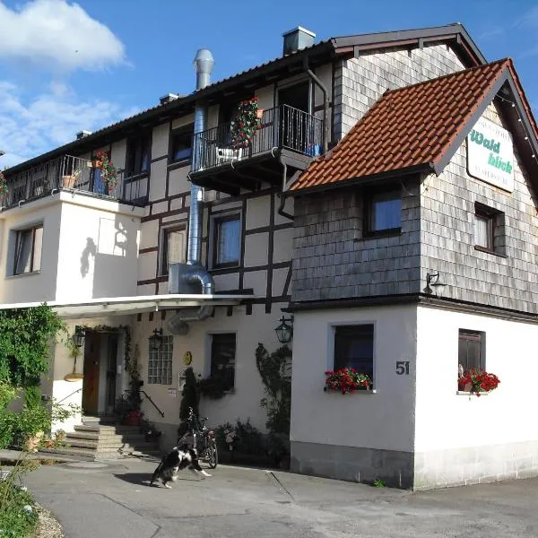 Hotel-Pension- Vesperstube Waldblick, hotel em Wüstenrot