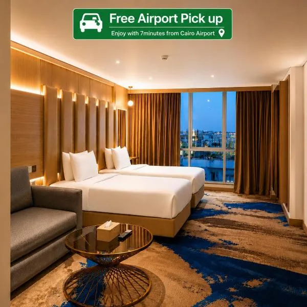 Flamingo Cairo Airport Hotel & Free Airport Pickup, hotelli Kairossa
