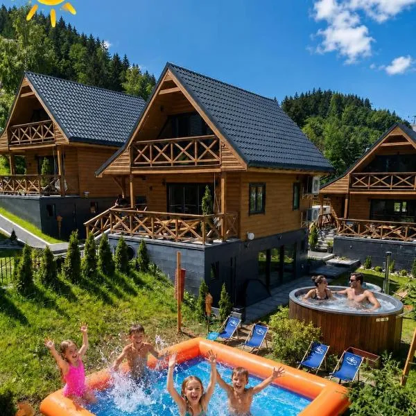 Nartorama Domki Zieleniec, hotel em Duszniki Zdrój