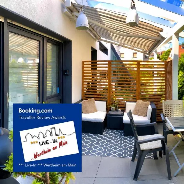 Tiny Apartment LIVE-IN Wertheim am Main, хотел в Вертхайм