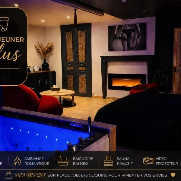 Rien Que Pour Nous Spa privé sauna & vidéoprojecteur, hotel ad Argenton-sur-Creuse