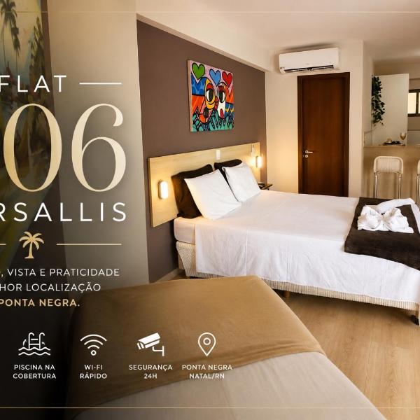 Flat 306 Marsallis - Rooftop com Vista para o Mar