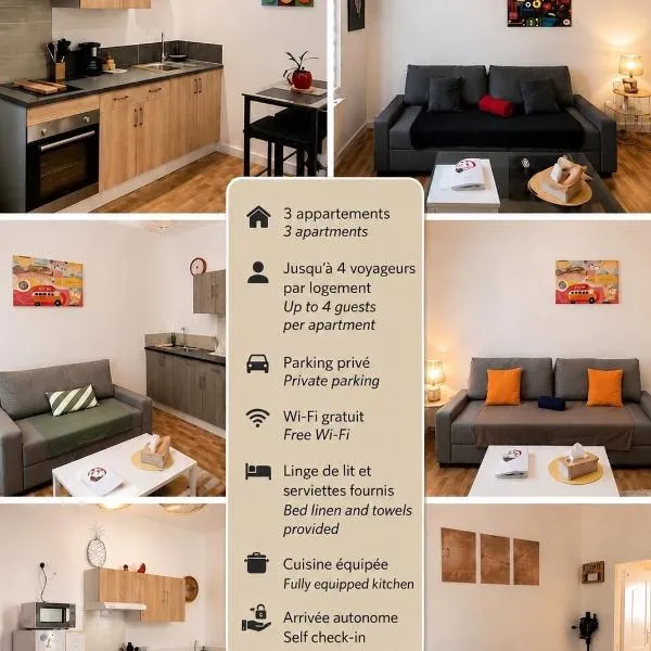 Les Cerisiers - Une escale comme à la maison -, hôtel à Damparis