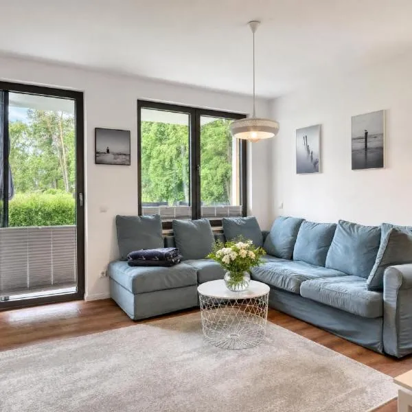 Ferienwohnung Inselglück Parkvillen Carlota und Candela Baabe, hotell i Baabe
