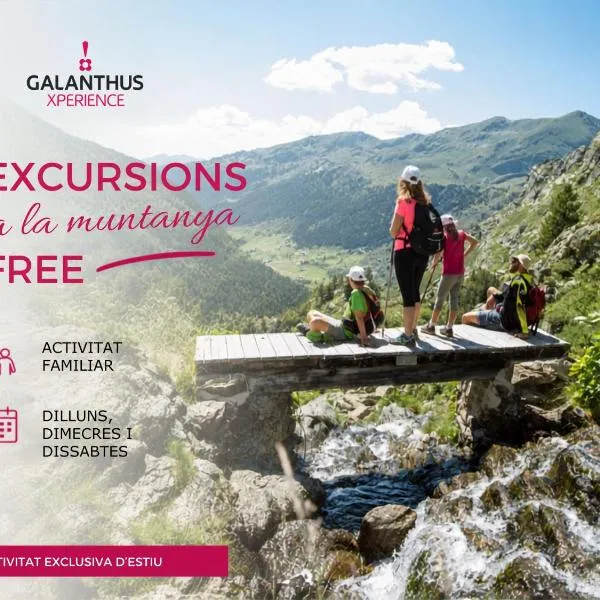 Wuau! Hotel Galanthus & Spa, hotel i Soldeu