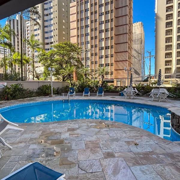 SHB • Churrasco | Piscina | 1 Quadra da Praia
