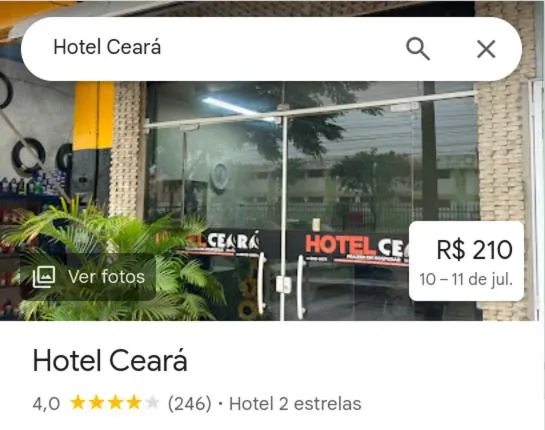 O melhor custo benefício da cidade - Hotel Ceará, hotell i Pinheiro