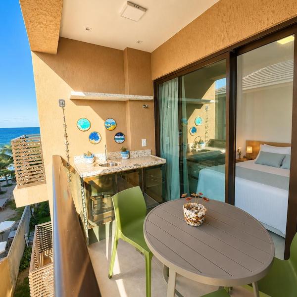 Lanai Beach Residence -Pé na areia- Carneiros - Foto 5
