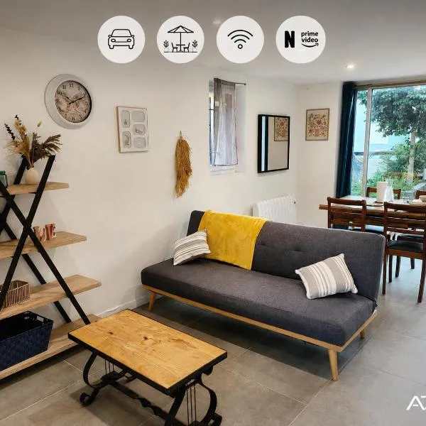 Duplex Near University, hippodrome, shopping center, hotel a Pau