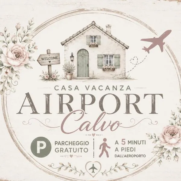 Casa vacanza AIRPORT CALVO, Hotel in Ronchi dei Legionari