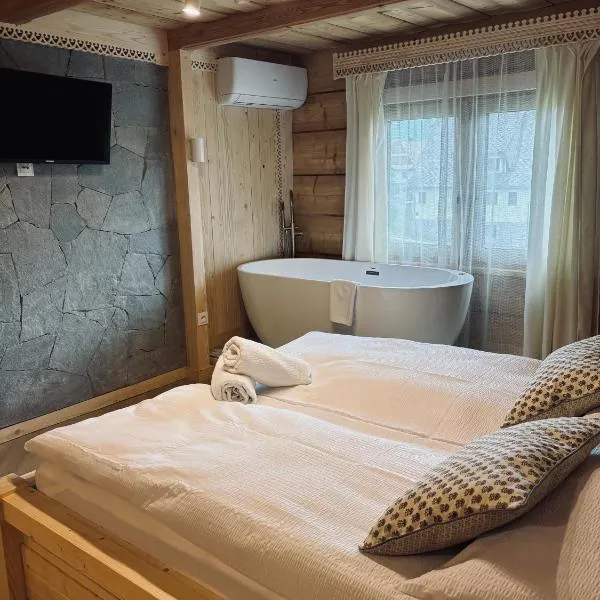 Willa Madejówka - Apartamenty z Widokiem na Góry i Wanną z Jacuzzi, hotel v destinácii Ząb