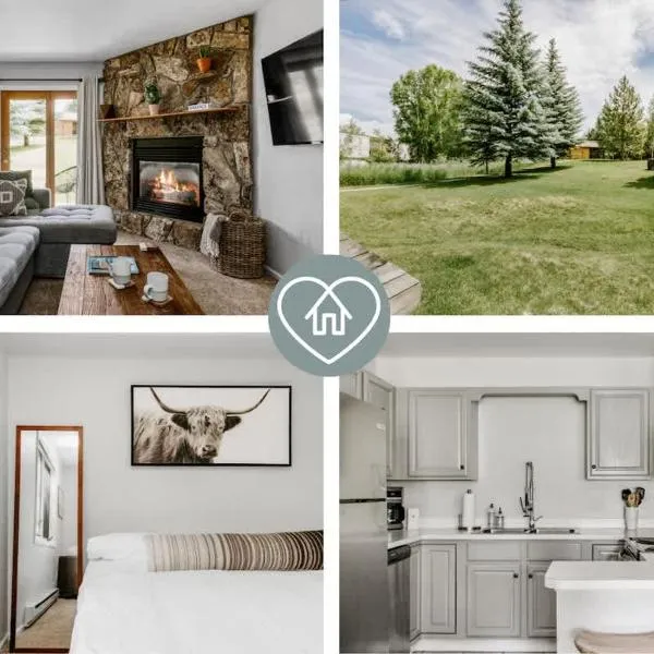 Chic Condo - King Bed - Patio, Hot Tub, Free Bus, hotel in Steamboat Springs