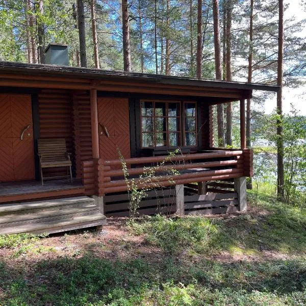 Mummonmökki Puruvedellä Kylän Kupeessa، فندق في سافونلينّا