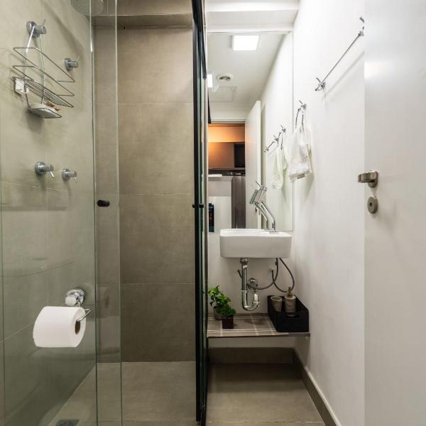BHaus Jardins ON Lorena | Studio Premium com Varanda | Linda Vista 11o andar | Estacionamento pago 24h na Alameda Lorena 638 | Recepção 24h | Lavanderia pay per use | Academia | Piscina no Rooftop | Minimercado | ol7 - Foto 3