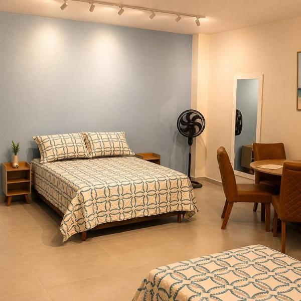 Apartamento 10 min a pé da Praia do Forte