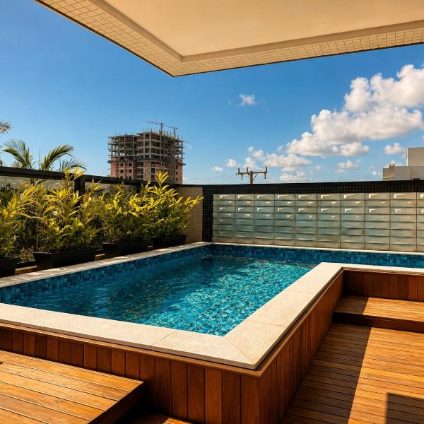 Luxuoso c Vista espetacular p/ o mar! Praia Pérola - Foto 4