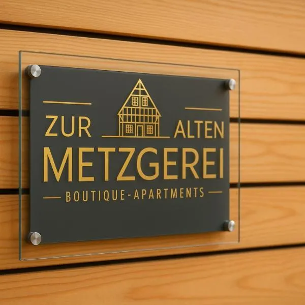 Boutique-Apartments Zur Alten Metzgerei, hotel Külsheimben